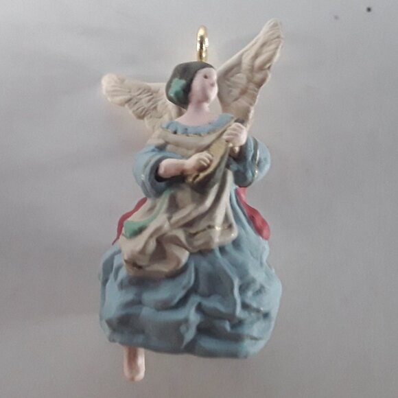 Hallmark Miniature Ornament- Heavenly Minstrel 1991 - Picture 1 of 4
